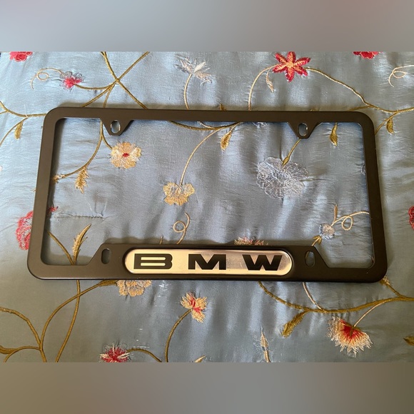 Other Bmw License Plate Frame Poshmark